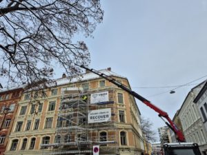 Viken Montasje i Møllergata i Oslo. Rehabilitering av leilighet