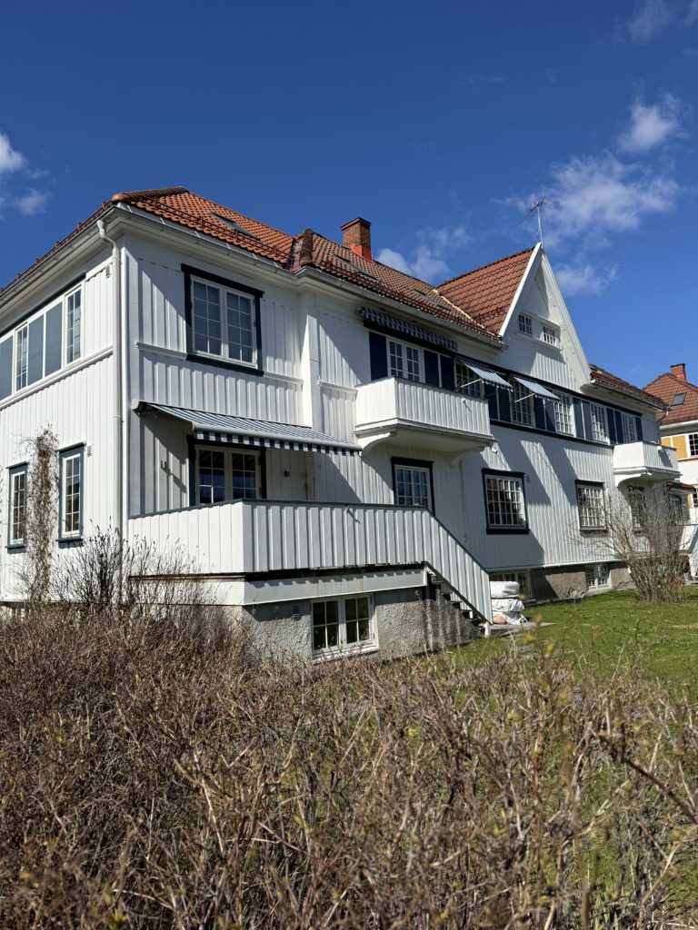 Renovering av borettslag på Tåsen i Oslo - bytte gamle vinduer
